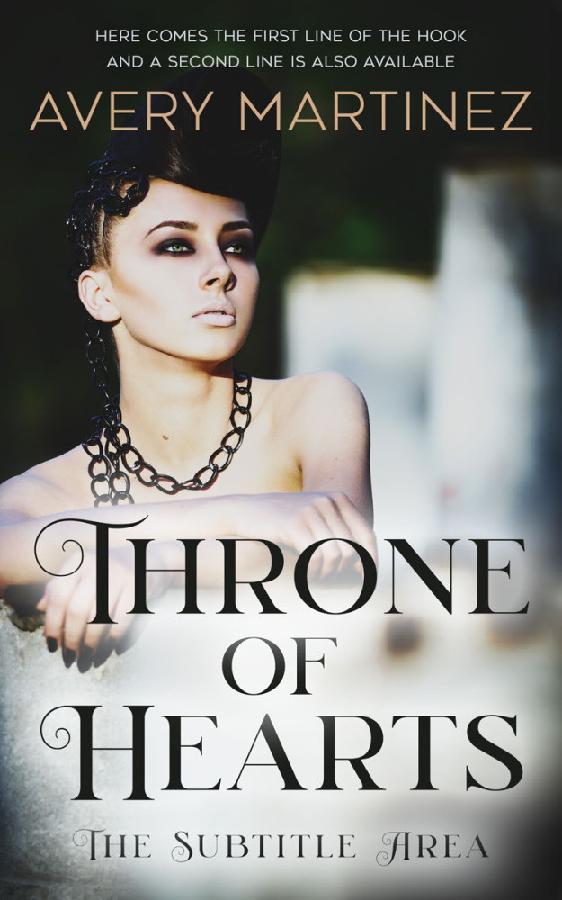 Front view of Heavy Metal #30264 - Premade Erotica Book Cover