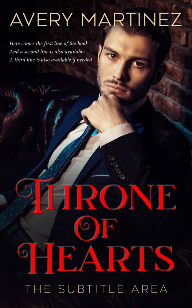 Front view of Cinder #30272 - Premade Business Book Cover