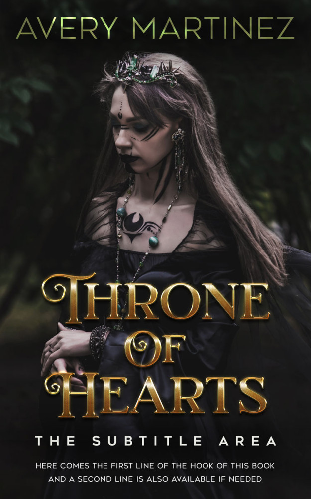 Front view of Log Cabin #30282 - Premade Fantasy Book Cover