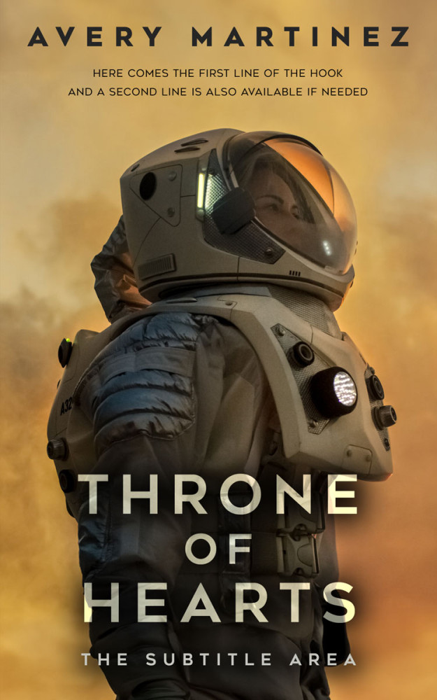 Front view of Muddy Waters #30290 - Premade Science Fiction Book Cover