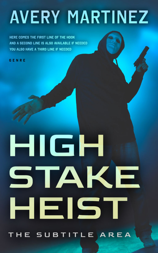 Front view of Gable Green #30307 - Premade Mystery & Thriller & Suspense Book Cover