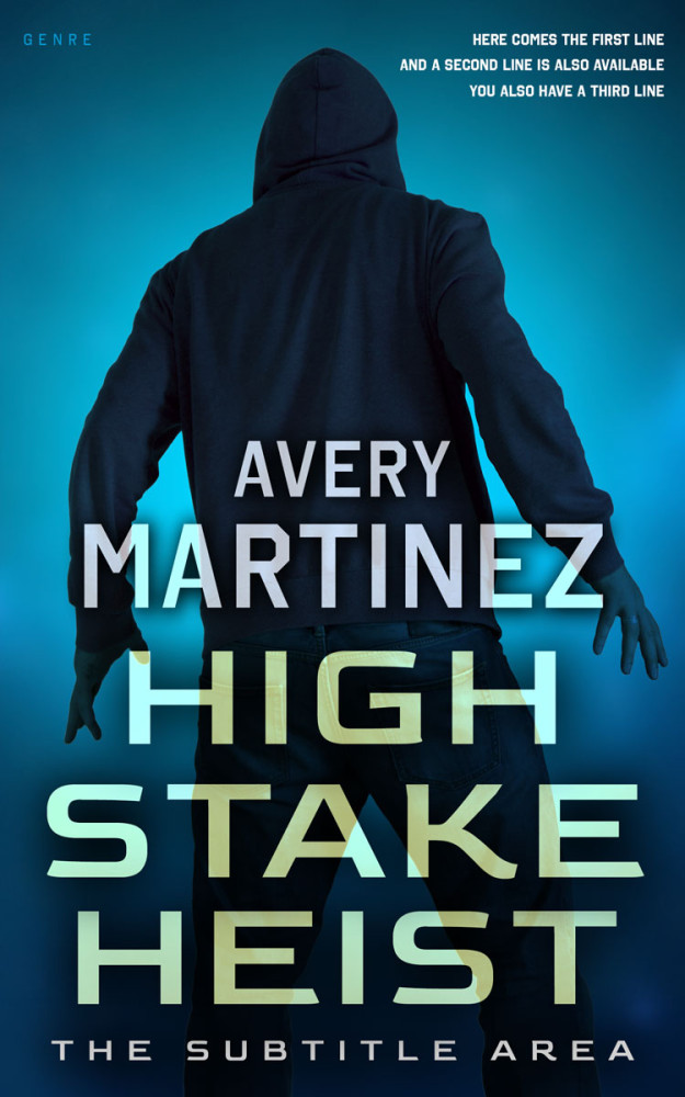 Front view of Gum Leaf #30308 - Premade Mystery & Thriller & Suspense Book Cover