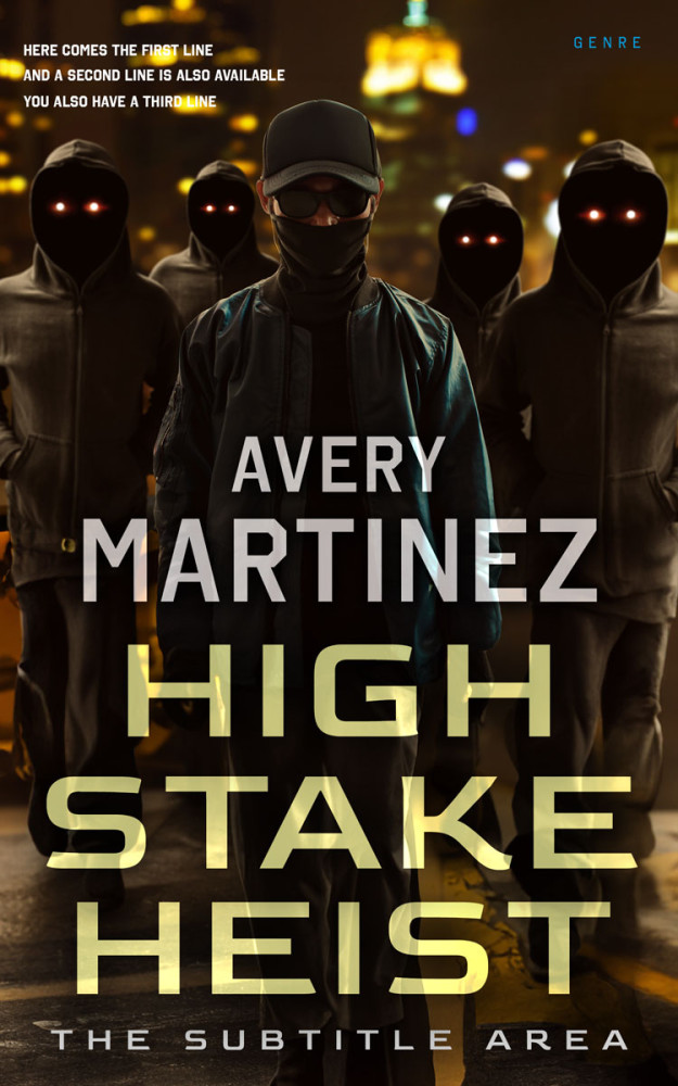 Front view of Karaka #30310 - Premade Mystery & Thriller & Suspense Book Cover | BookCoverZone