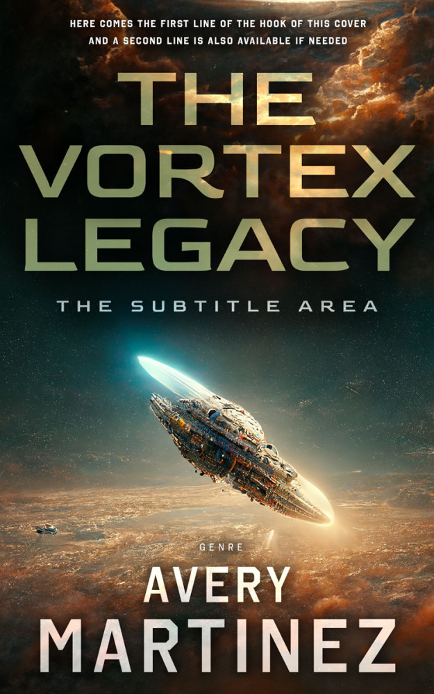 Front view of Sorrell Brown #30315 - Premade Science Fiction Book Cover | BookCoverZone