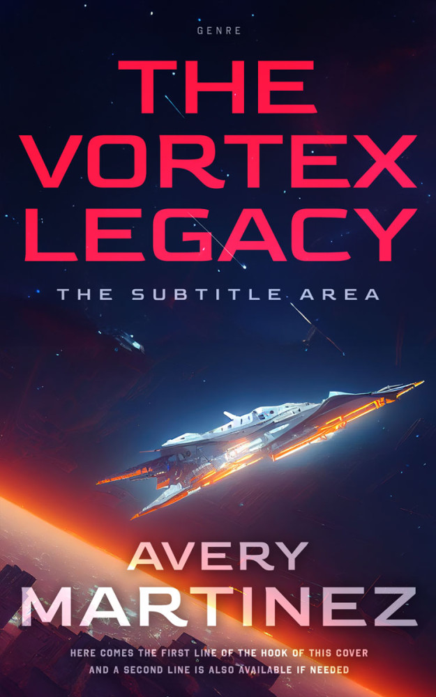 Front view of Mirage #30323 - Premade Science Fiction Book Cover | BookCoverZone