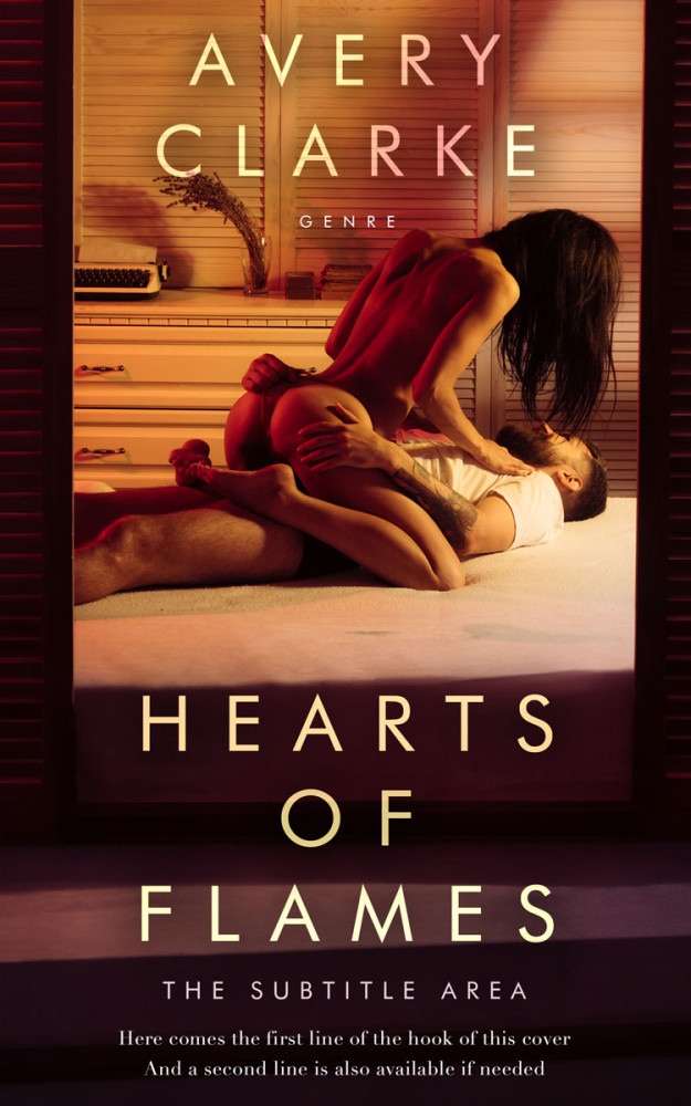 Front view of Di Serria #30354 - Premade Erotica Book Cover