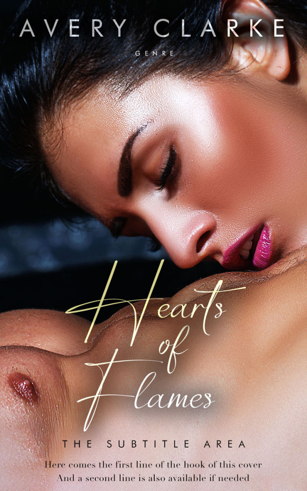 Front view of Sandal #30358 - Premade Erotica Book Cover