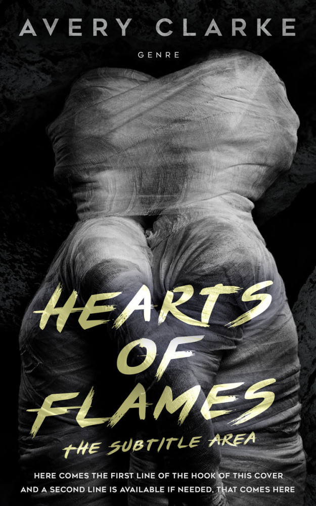 Front view of Eagle #30381 - Premade Paranormal & Urban Book Cover