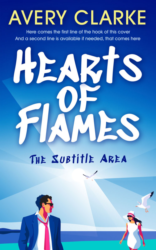 Front view of Botticelli #30407 - Premade Romance Book Cover