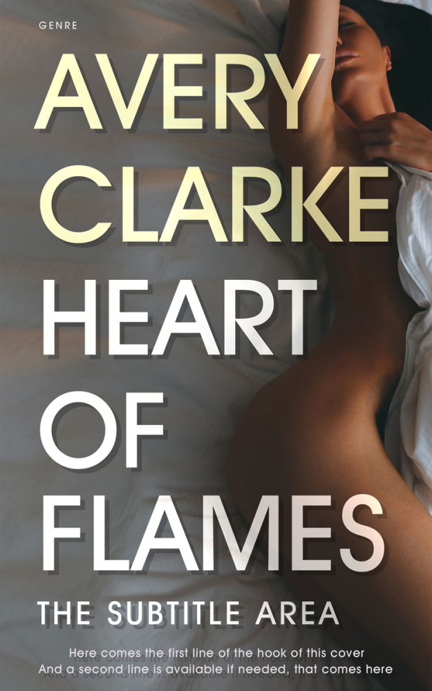 Front view of Fuscous Gray #30417 - Premade Erotica Book Cover