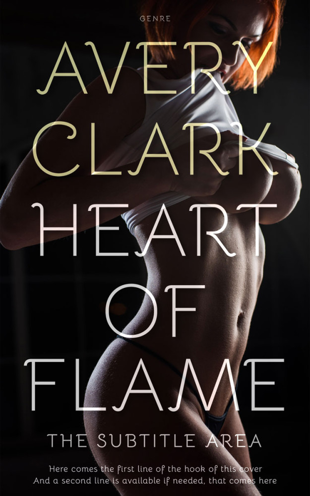 Front view of Cocoa Brown #30420 - Premade Erotica Book Cover