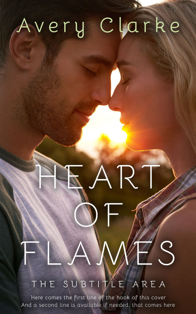 Front view of Saddle #30424 - Premade Romance Book Cover