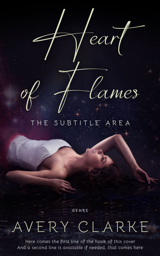 Front view of Cinder #30433 - Premade Erotica Book Cover