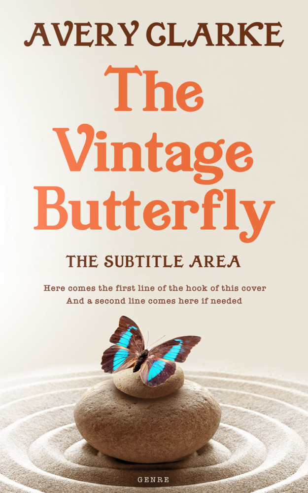 Front view of Satin Linen #30442 - Premade Health & Mind & Body Book Cover