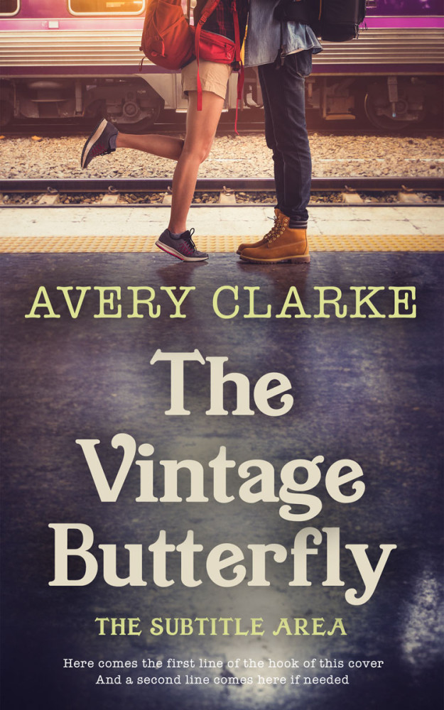 Front view of Matterhorn #30448 - Premade Romance Book Cover