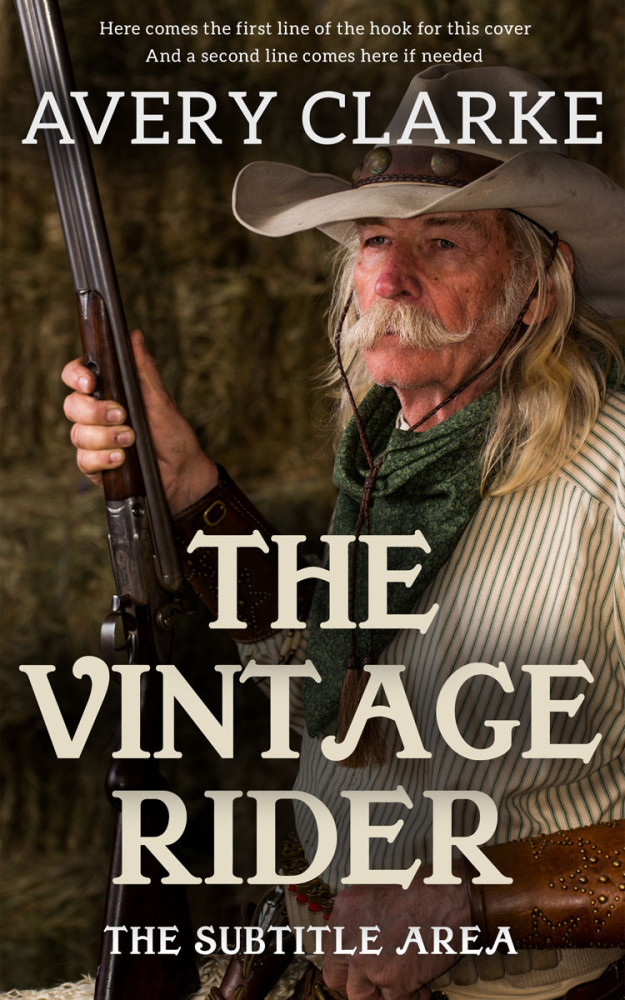 Front view of Oil #30477 - Premade Historical Book Cover