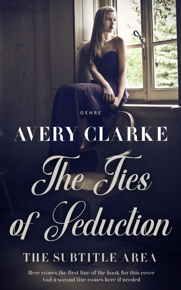 Front view of Charade #30510 - Premade Romance Book Cover