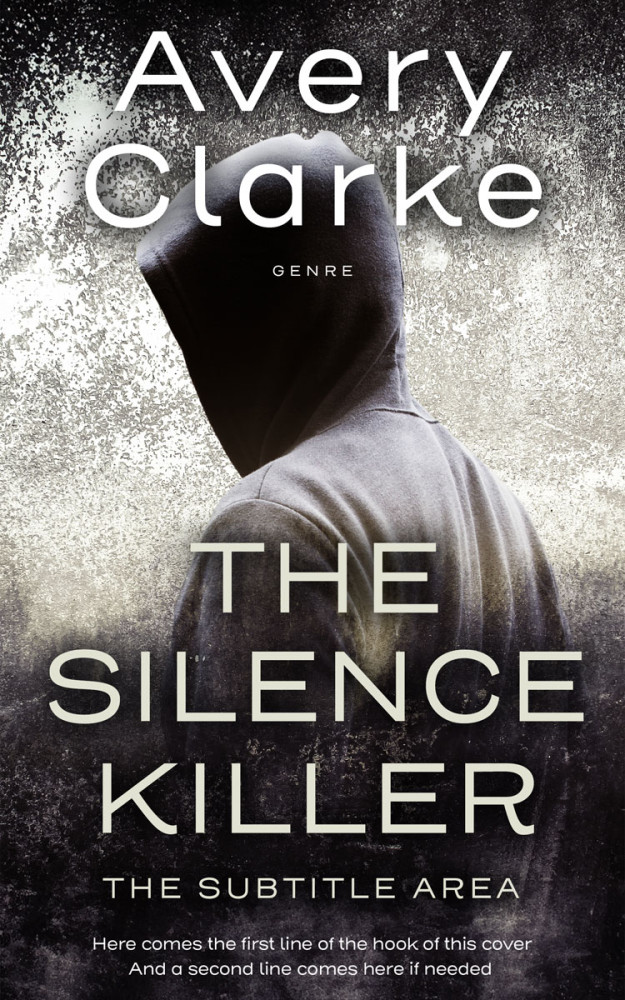 Front view of Quill Gray #30534 - Premade Teen & Young Adult Book Cover