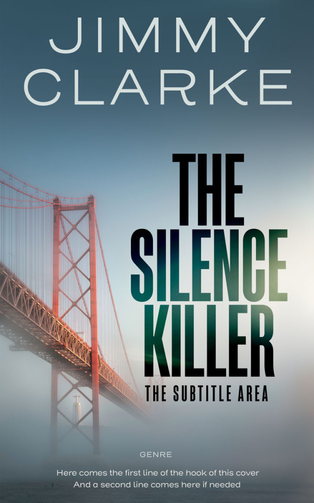 Front view of Blue Bayoux #30535 - Premade Mystery & Thriller & Suspense Book Cover