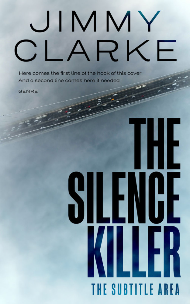 Front view of Gull Gray #30536 - Premade Mystery & Thriller & Suspense Book Cover