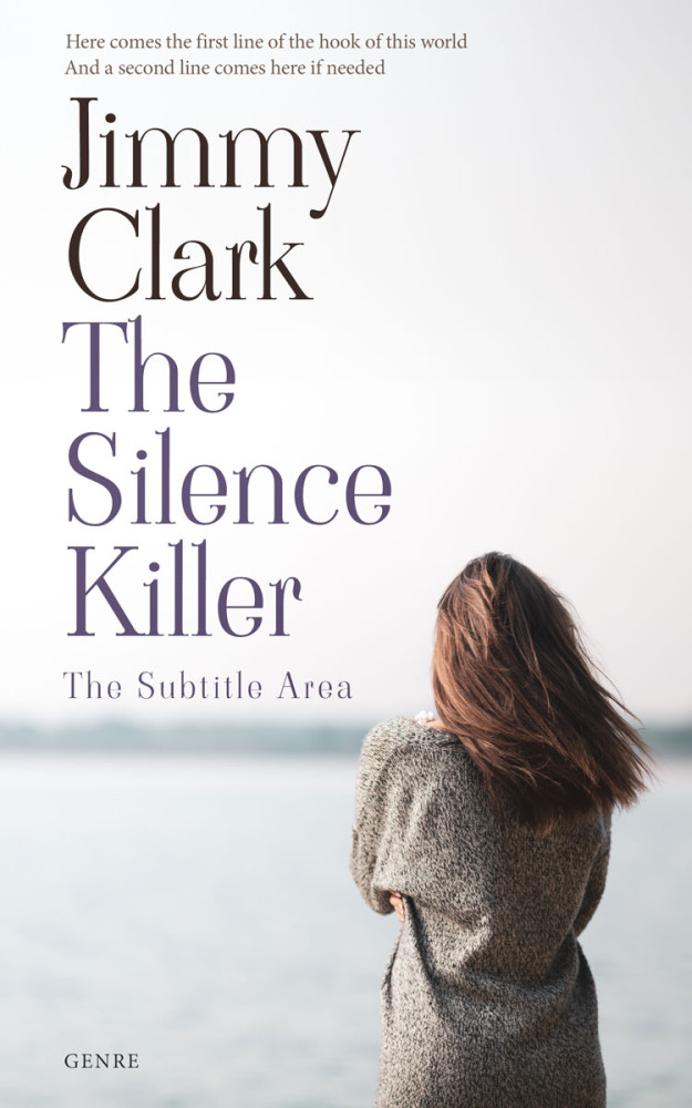 Front view of Black Haze #30561 - Premade Romance Book Cover