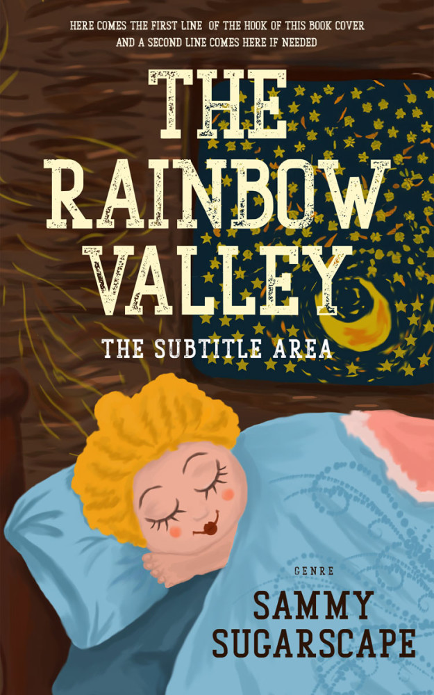 Front view of Birch #30584 - Premade Teen & Young Adult Book Cover