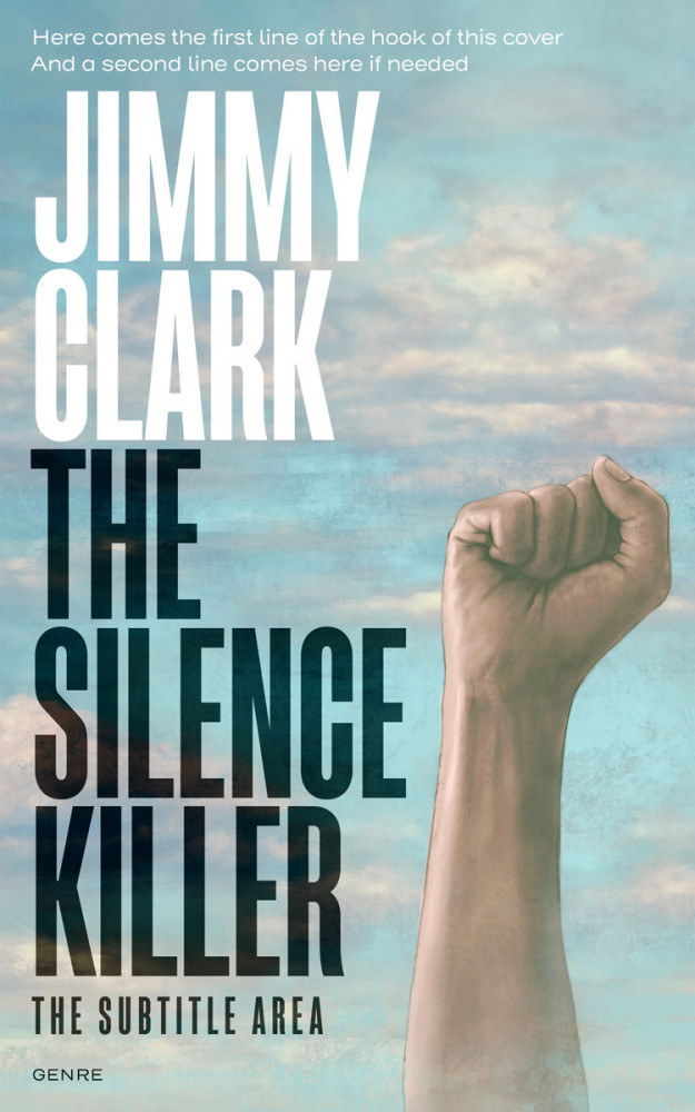 Front view of Tower Gray #30590 - Premade Mystery & Thriller & Suspense Book Cover