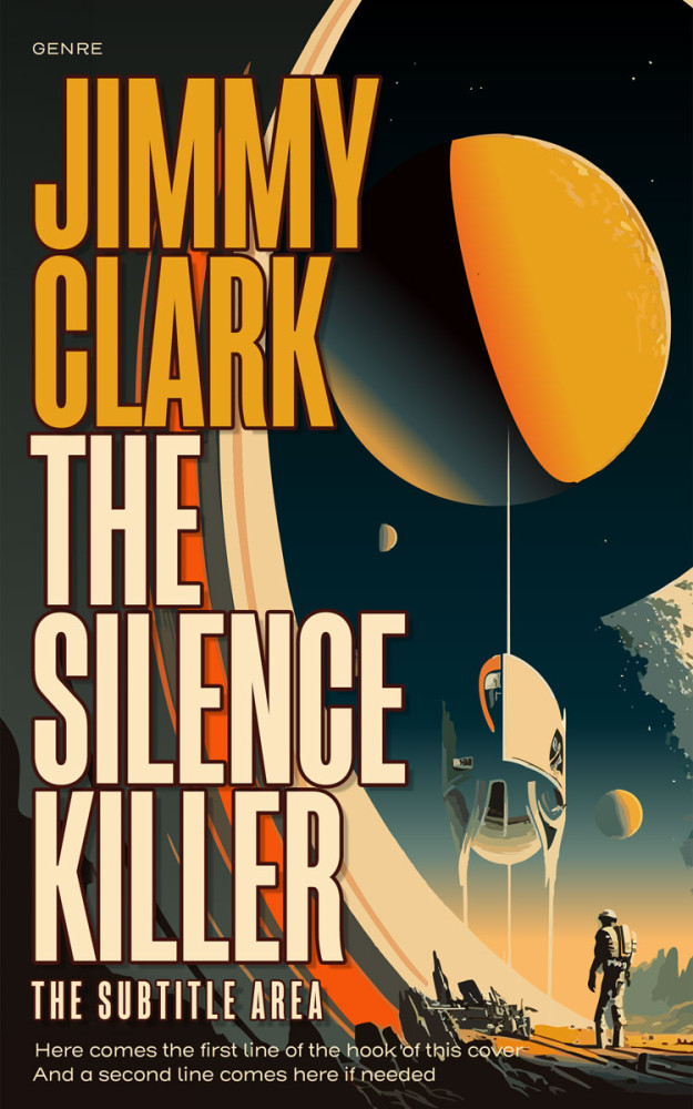 Front view of Heavy Metal #30594 - Premade Mystery & Thriller & Suspense Book Cover | BookCoverZone