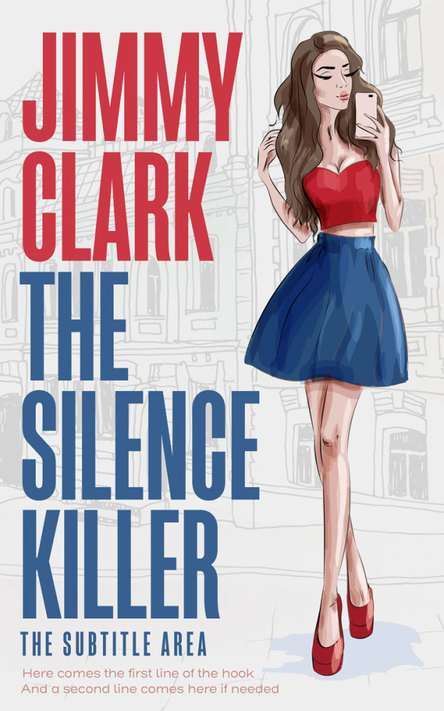 Front view of Chambray #30598 - Premade Self-Improvement & Self-Help Book Cover