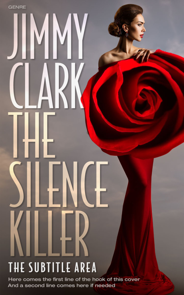 Front view of Russett #30603 - Premade Romance Book Cover