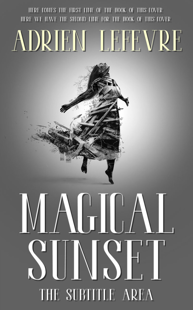 Front view of Dove Gray #30633 - Premade Mystery & Thriller & Suspense Book Cover | BookCoverZone