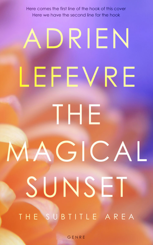 Front view of Viola #30649 - Premade Fantasy Book Cover