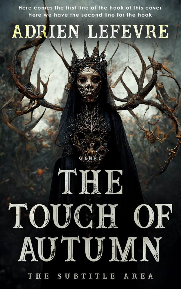 Front view of Kangaroo #30682 - Premade Fantasy Book Cover