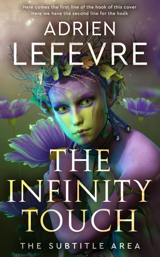 Front view of Mine Shaft #30706 - Premade Fantasy Book Cover