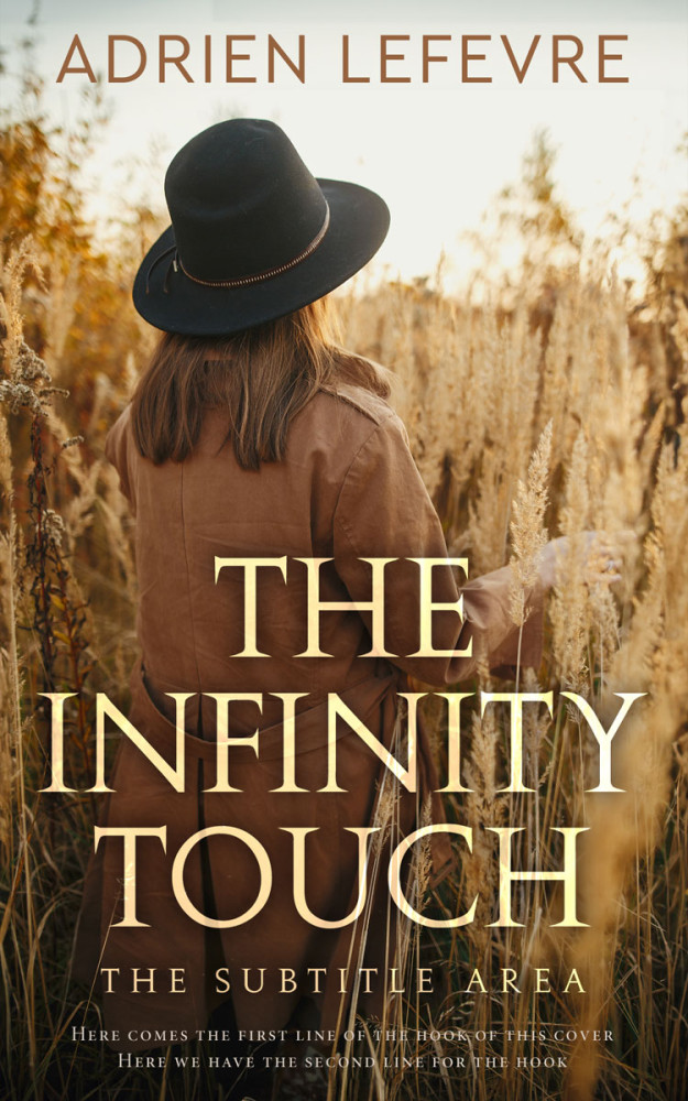 Front view of Metallic Bronze #30719 - Premade Western Book Cover