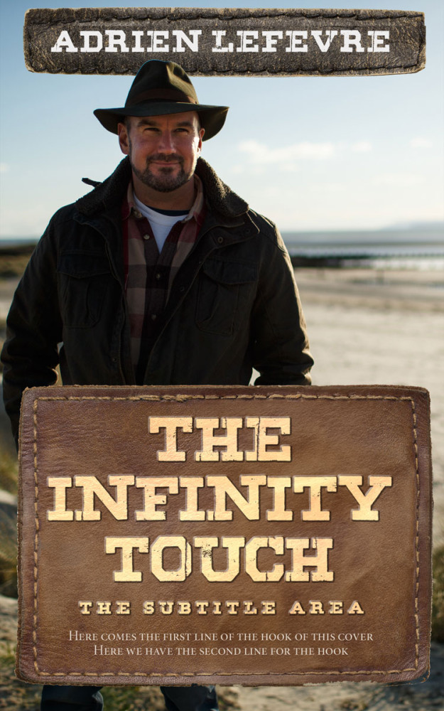 Front view of Tobacco Brown #30720 - Premade Abstract Book Cover