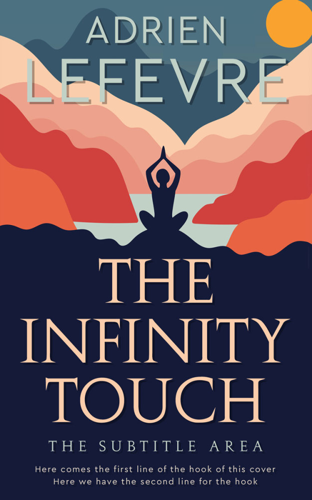 Front view of Cloud Burst #30721 - Premade Health & Mind & Body Book Cover