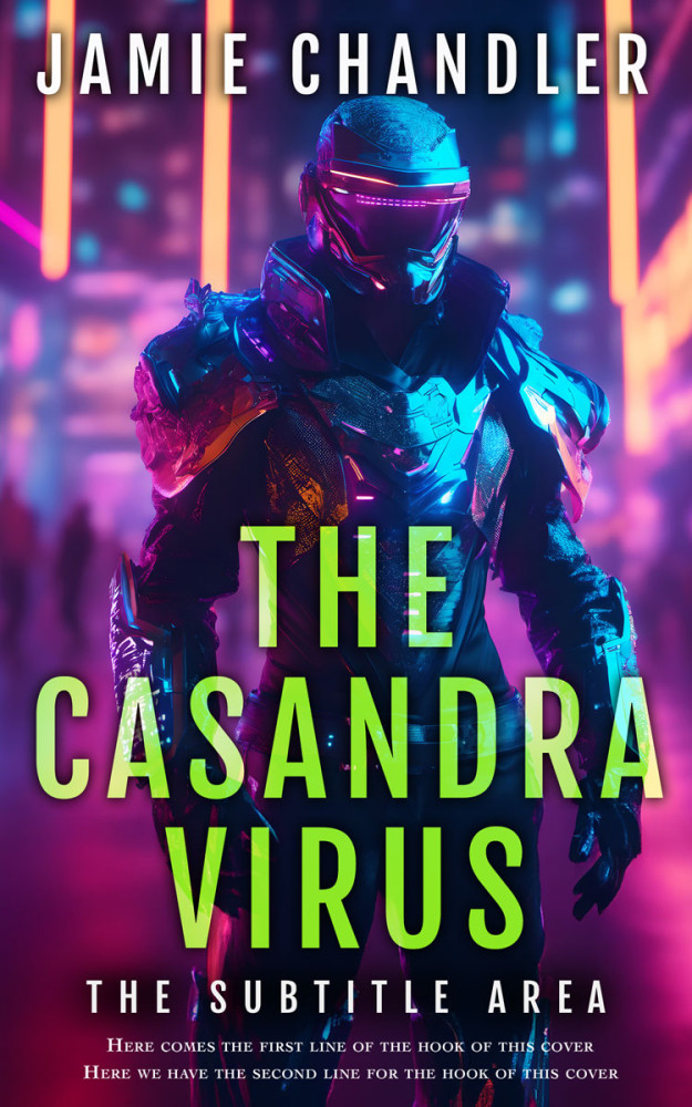 Front view of Port Gore #30786 - Premade Apocalyptica Book Cover