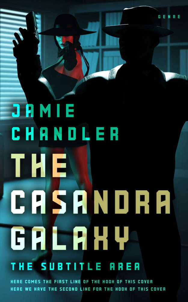 Front view of Bunker #30810 - Premade Mystery & Thriller & Suspense Book Cover