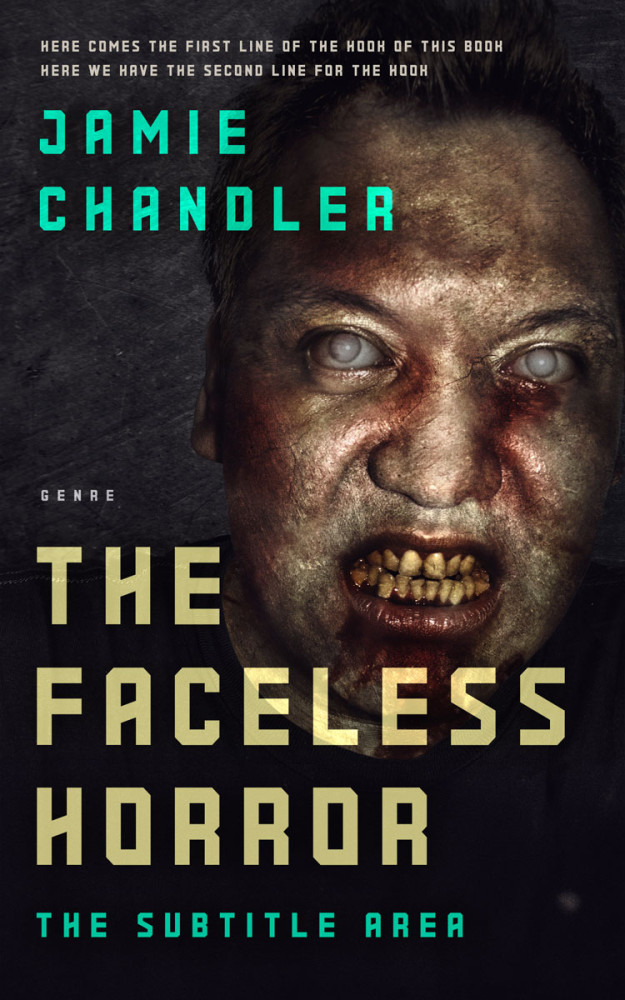 Front view of Cod Gray #30834 - Premade Mystery & Thriller & Suspense Book Cover