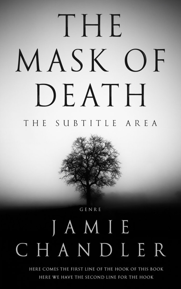 Front view of Cod Gray #30844 - Premade Mystery & Thriller & Suspense Book Cover