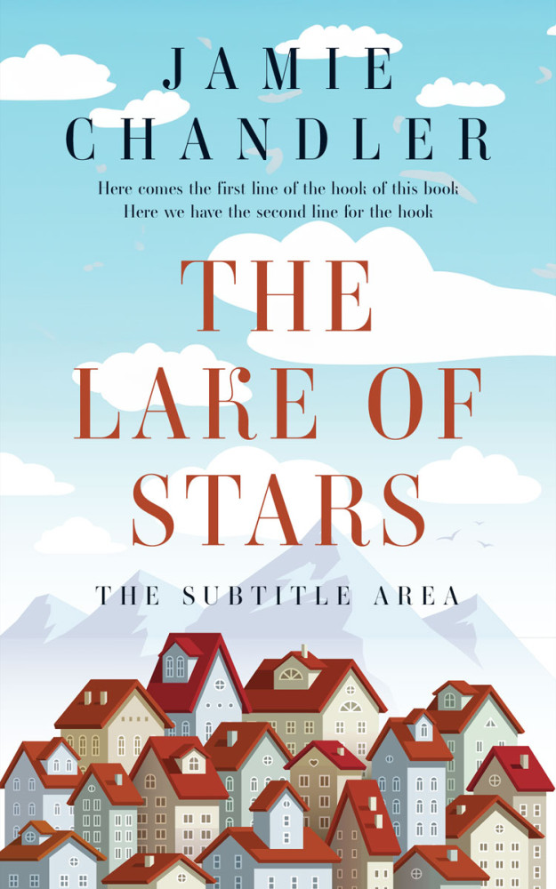 Front view of Jagged Ice #30854 - Premade Literary Fiction Book Cover