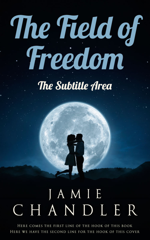 Front view of Casper #30863 - Premade Romance Book Cover