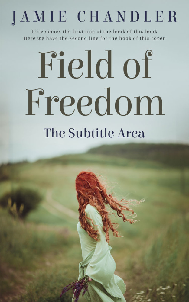 Front view of Powder Ash #30885 - Premade Romance Book Cover