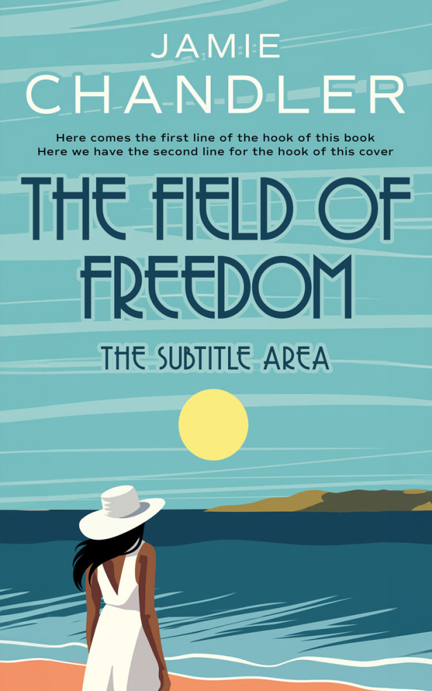 Front view of Neptune #30924 - Premade Romance Book Cover