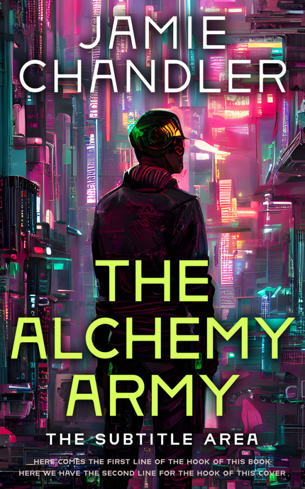 Front view of Baltic Sea #30956 - Premade Science Fiction Book Cover