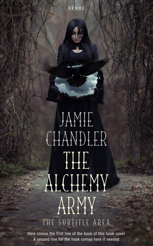 Front view of Mine Shaft #30979 - Premade Horror Book Cover