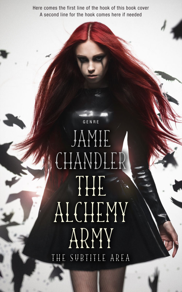 Front view of Cocoa Brown #30980 - Premade Horror Book Cover