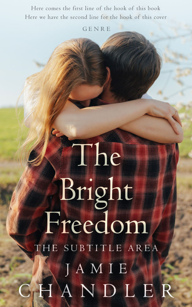 Front view of Bison Hide #30984 - Premade Romance Book Cover