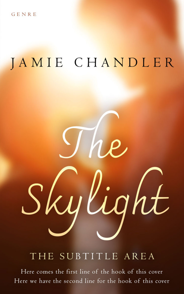 Front view of Bronze #30996 - Premade Romance Book Cover